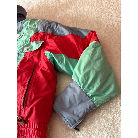 Rare VTG Bogner Colorful 80's Ski Jacket Size Small - Picture 7 of 11